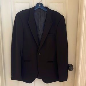 TOPMAN single button black sports coat